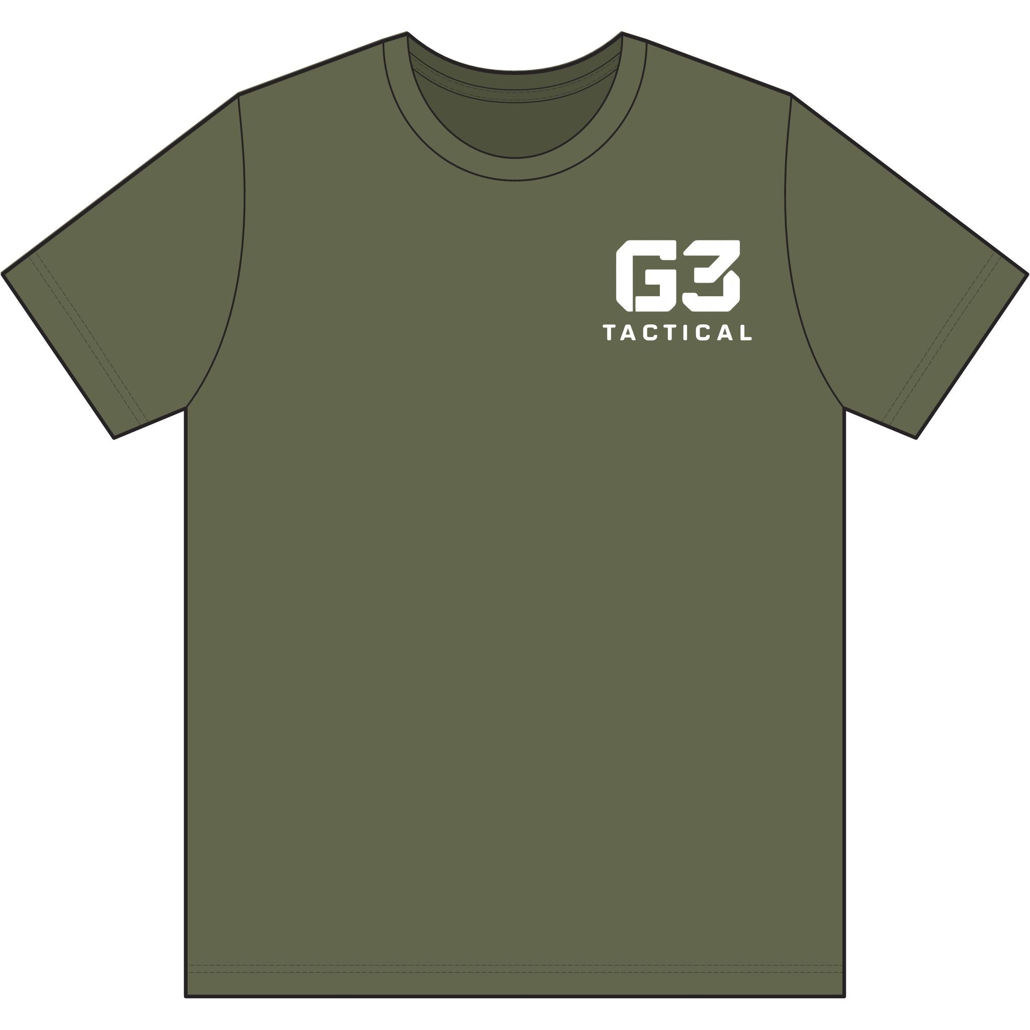 Tactical Helicopter Fast Rope Team Tee - White Logo