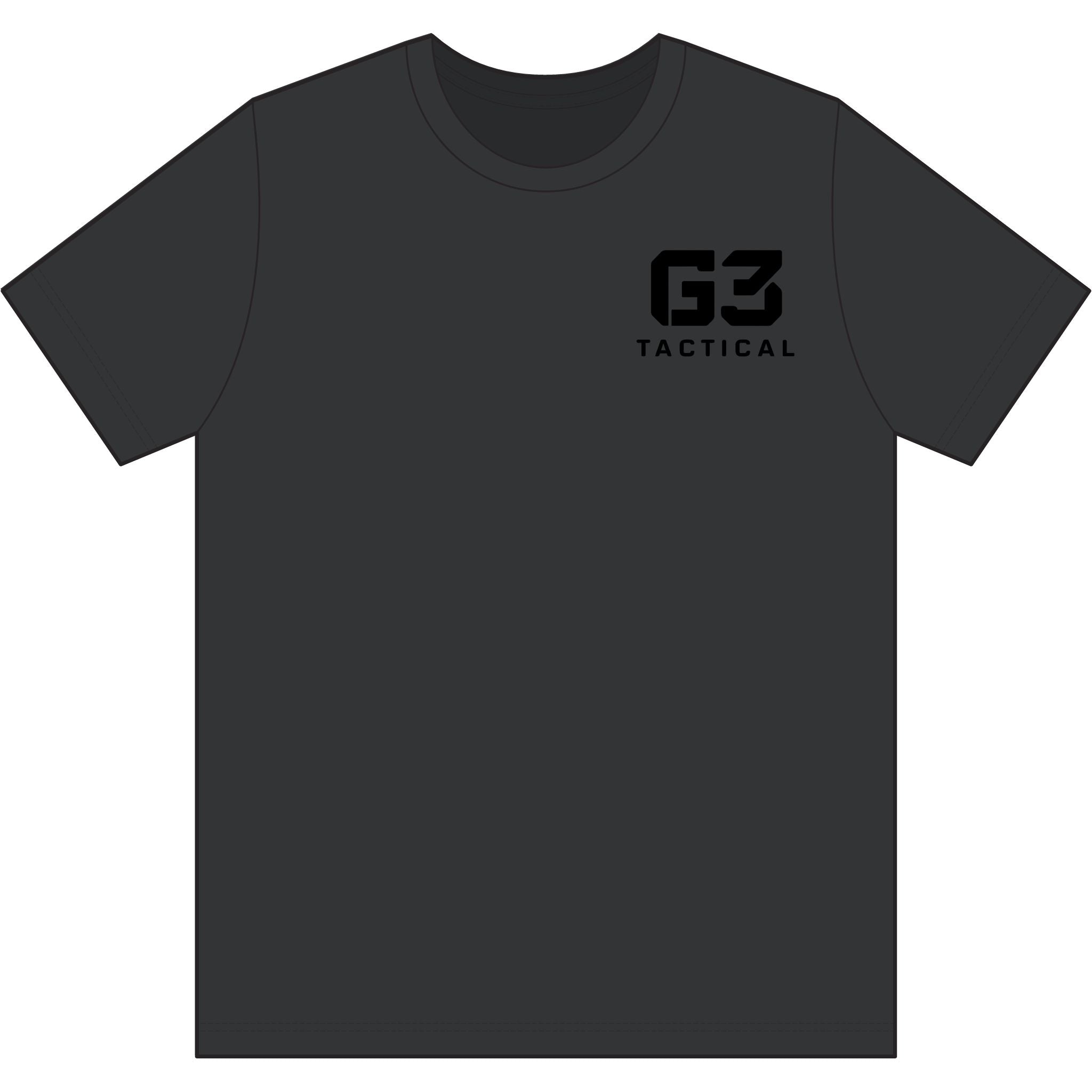 Tactical Helicopter Fast Rope Team Tee — Black Logo