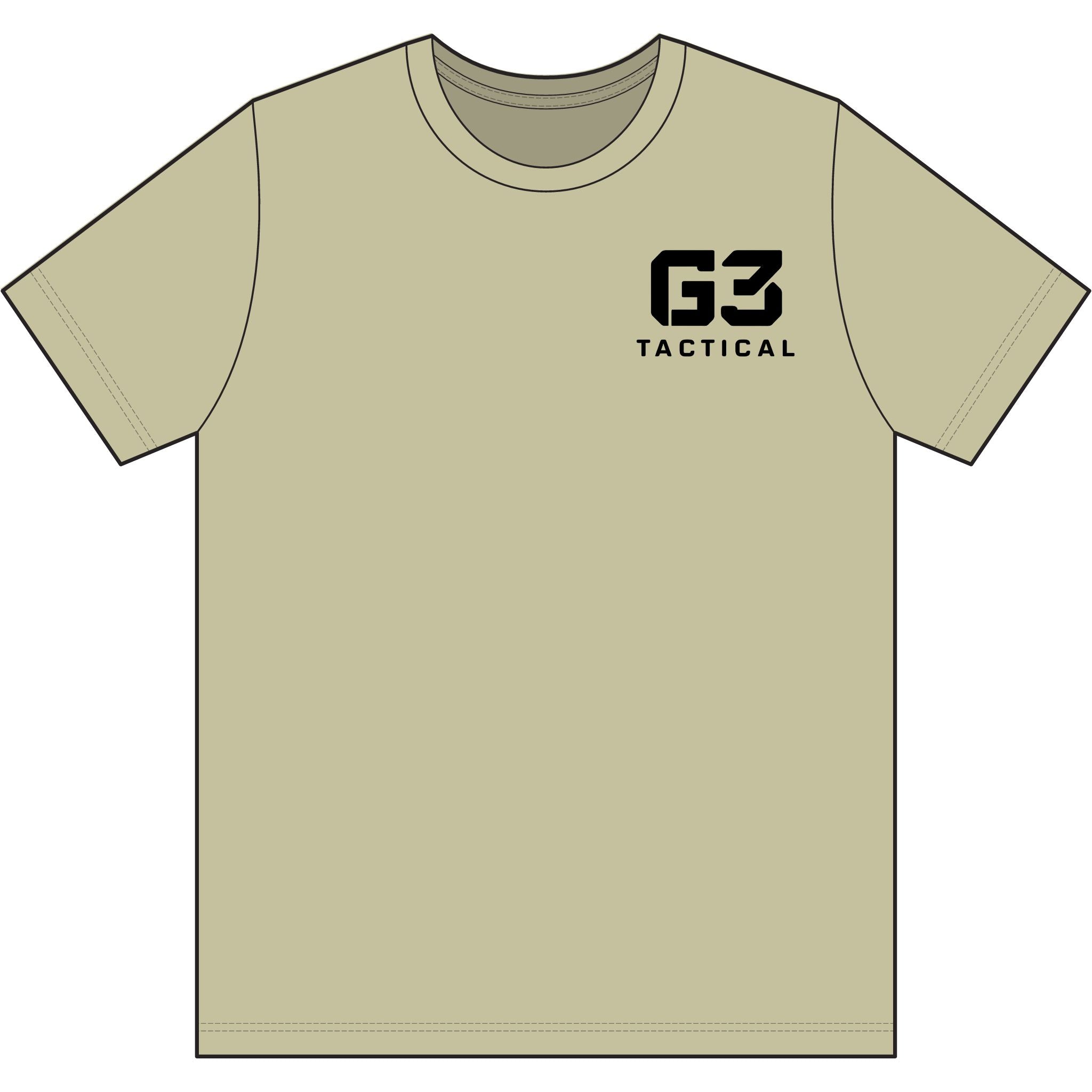 Tactical Helicopter Fast Rope Team Tee — Black Logo