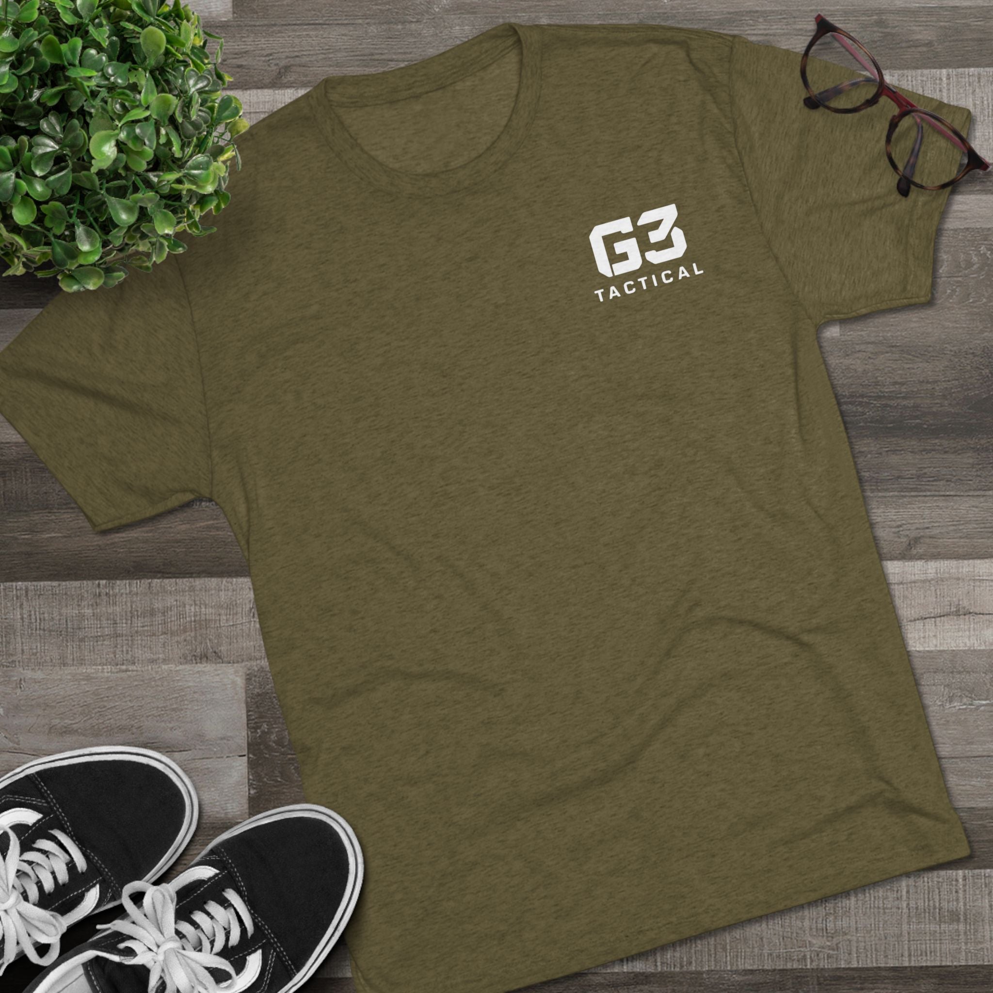 Tactical Night Patrol Tee — G3 Logo Police Officer Night Vision Graphic Tee