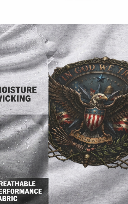 In God We Trust Patriotic Tactical T-Shirt