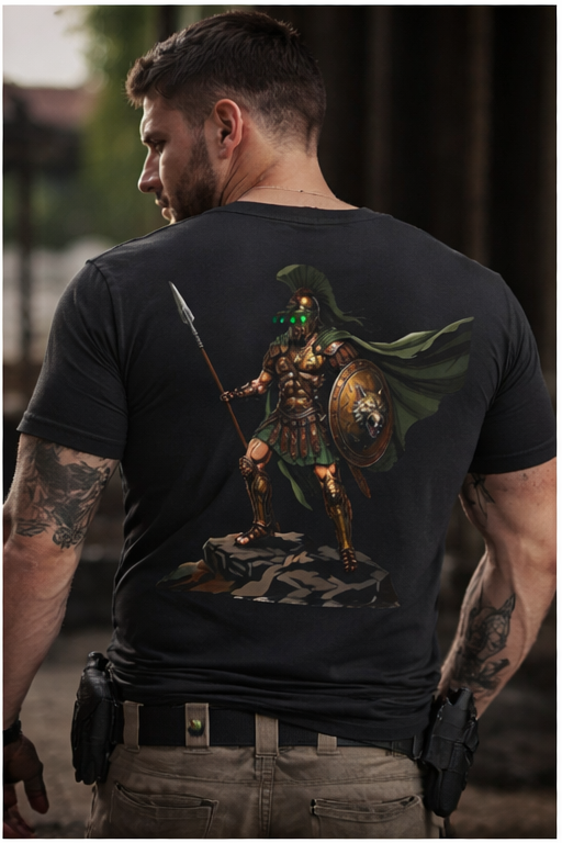 Spartan Night Vision Tee - White Logo