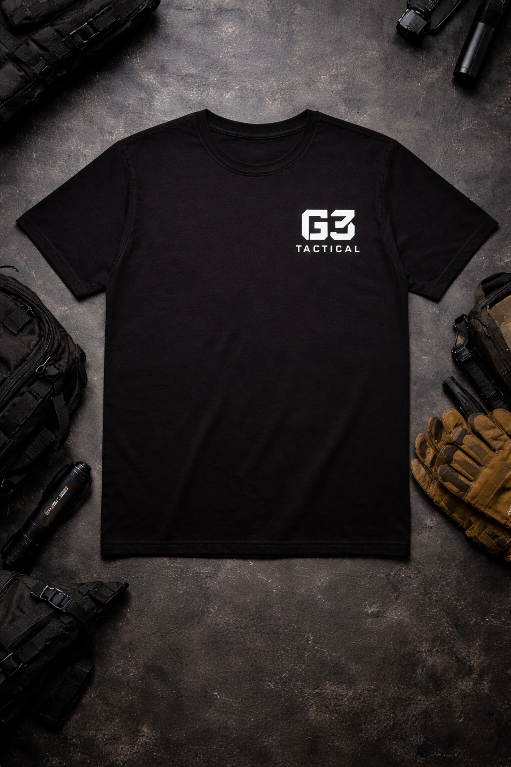 Tactical Helicopter Fast Rope Team Tee - White Logo