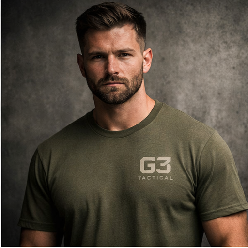 Own The Rooms CQB T‑Shirt — Minimal Back Graphic Tee