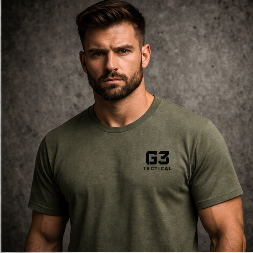 Tactical Helicopter Fast Rope Team Tee — Black Logo