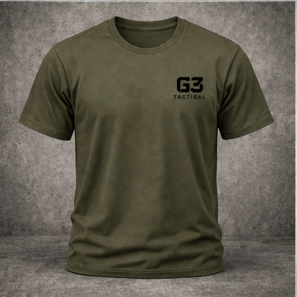 Tactical Helicopter Fast Rope Team Tee — Black Logo