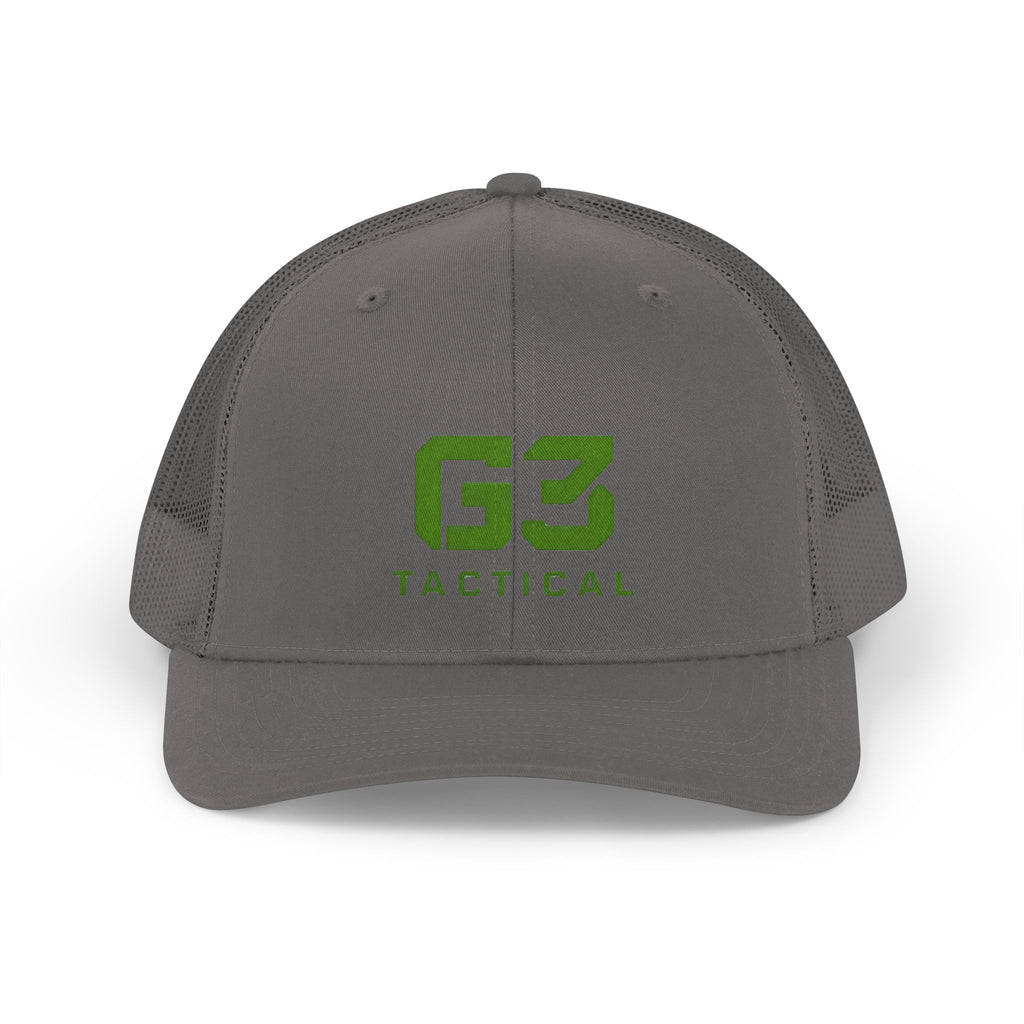 G3 Tactical Trucker Hat — Retro Mesh Snapback