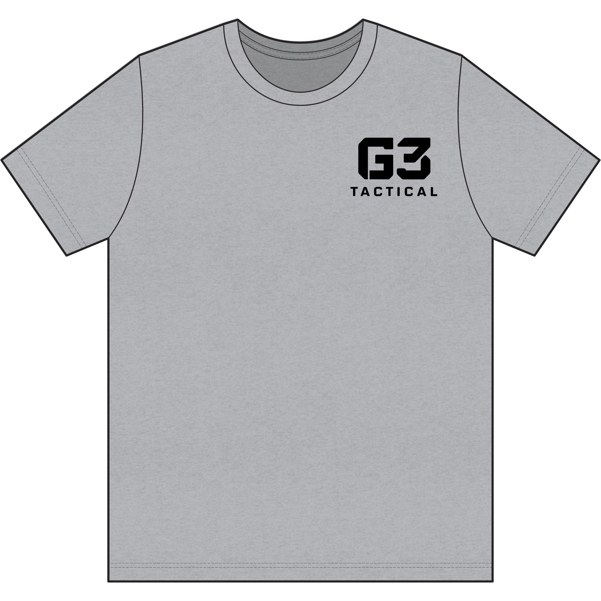 Tactical Helicopter Fast Rope Team Tee — Black Logo