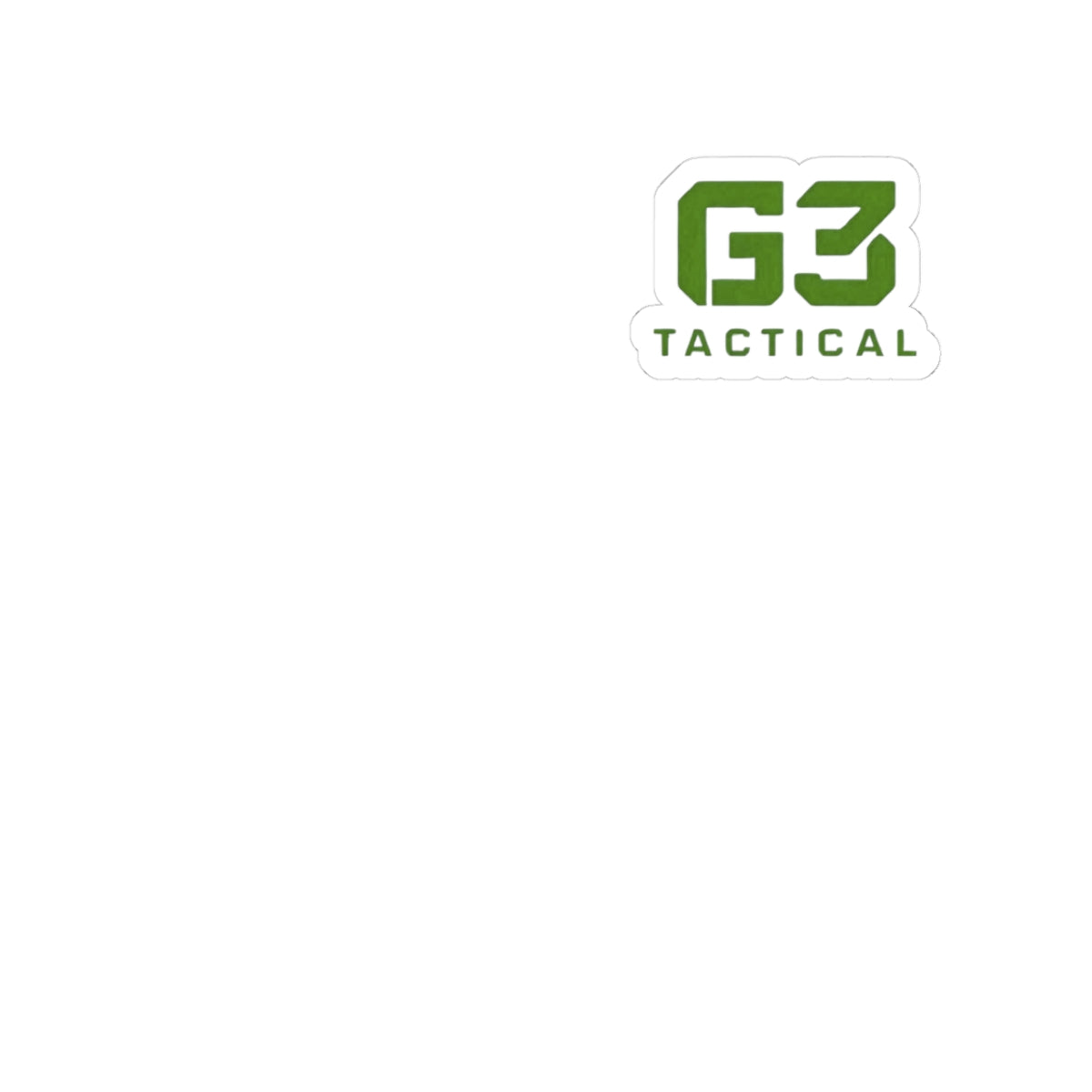 G3 Tactical Logo Sticker - Green