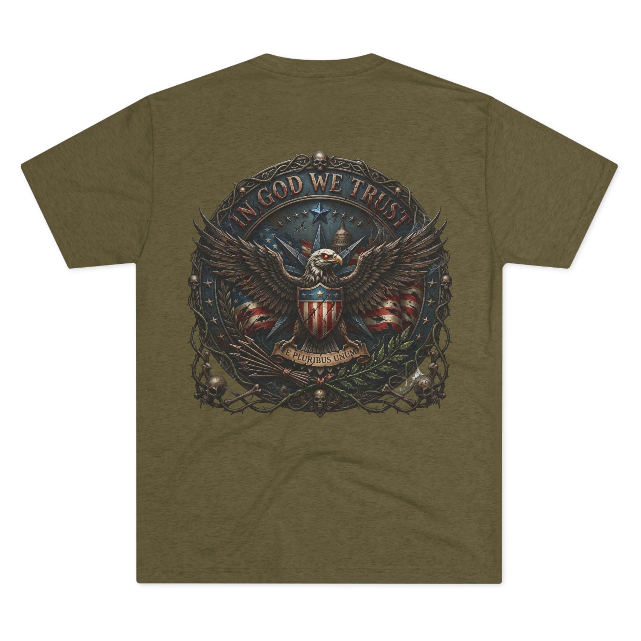 In God We Trust Patriotic Tactical T-Shirt